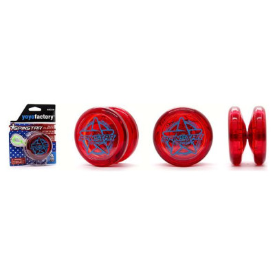 Yoyofactory YO-YO SPINSTRAR iesācējiem/ar iemaņām, sarkans - YO 444