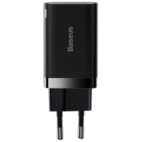 Baseus Super Si Pro fast charger USB / USB Type C 30W Power Delivery Quick Charge black (CCSUPP-E01)