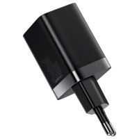 Baseus Super Si Pro fast charger USB / USB Type C 30W Power Delivery Quick Charge black (CCSUPP-E01)