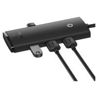 Baseus Lite Series HUB adapter USB Type C - 4x USB 3.0 1m black (WKQX030401)
