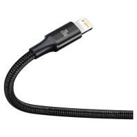 Baseus Rapid Series 3in1 USB-C - USB-C / Lightning / micro USB cable 20W PD 1.5m - black