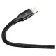 Baseus Rapid Series 3in1 USB-C - USB-C / Lightning / micro USB cable 20W PD 1.5m - black