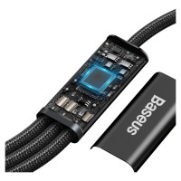 Baseus Rapid Series 3in1 USB-C - USB-C / Lightning / micro USB cable 20W PD 1.5m - black