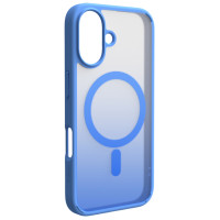 Puro Gradient MagSafe Silicone Case for iPhone 16 - Blue