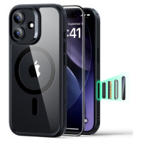ESR Classic Hybrid MagSafe + Tempered Glass Set for iPhone 17 - Clear Black