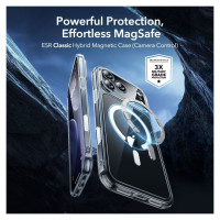 ESR Classic Hybrid MagSafe + Tempered Glass Set for iPhone 17 Pro - Clear