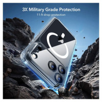 ESR Classic Hybrid MagSafe + Tempered Glass Set for iPhone 17 Pro - Clear