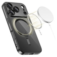 Tech-Protect MagFlex MagSafe Case for iPhone 17 Pro Max - Clear Black