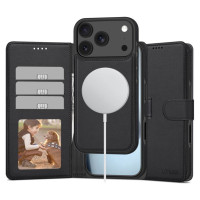 Tech-Protect Wallet MagSafe Case for iPhone 17 Pro Max - Matte Black