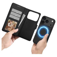 Tech-Protect Wallet MagSafe Case for iPhone 17 Pro Max - Matte Black