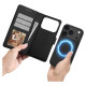 Tech-Protect Wallet MagSafe Case for iPhone 17 Pro Max - Matte Black