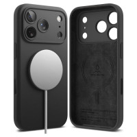 Ringke Silicone Magnetic MagSafe Case for iPhone 17 Pro Max - Black
