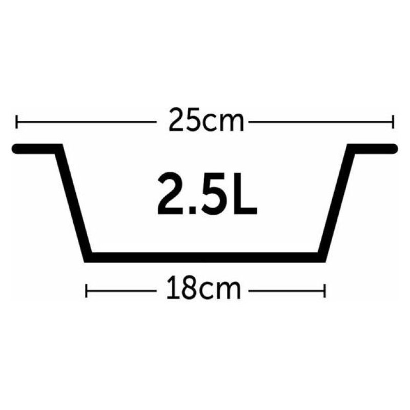 Flamingo Statīvs bļodām 2x25cm 2,5l (ar bļodām)