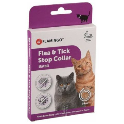 Flamingo Anti-parasite kakla siksna kaķiem 38cm