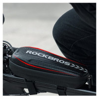 Rockbros B62 bicycle bag for handlebar or frame 2 l - black