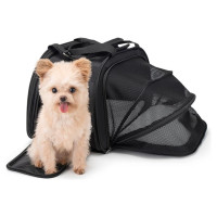 Rockbros 30140028001 transport bicycle bag for cats and dogs - black