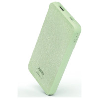 Hama 00201660 Fabric 10 Power Pack 10000mAh Smoke Green