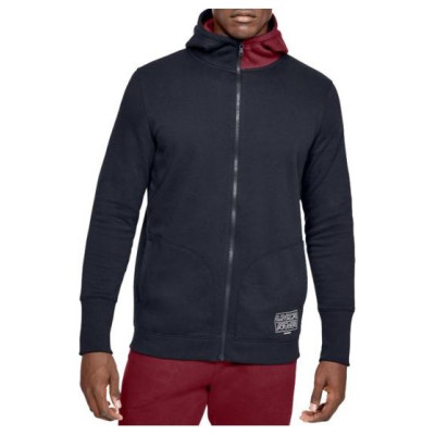 Under Armour Under Armor Baseline Fleece FZ Hoodie M 1343006-002 (XS)