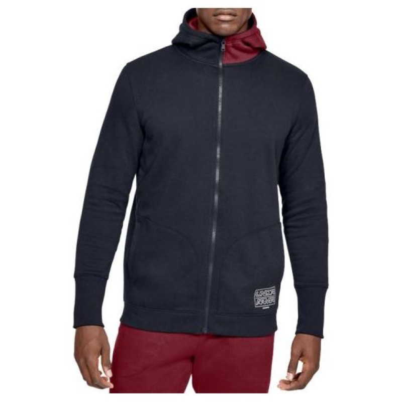 Under Armour Under Armor Baseline Fleece FZ Hoodie M 1343006-002 (XS)