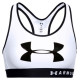 Under Armour Under Armor Mid Keyhole Graphic Bra W 1344333-100 (XS)