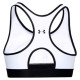 Under Armour Under Armor Mid Keyhole Graphic Bra W 1344333-100 (XS)