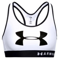Under Armour Under Armor Mid Keyhole Graphic Bra W 1344333-100 (XS)