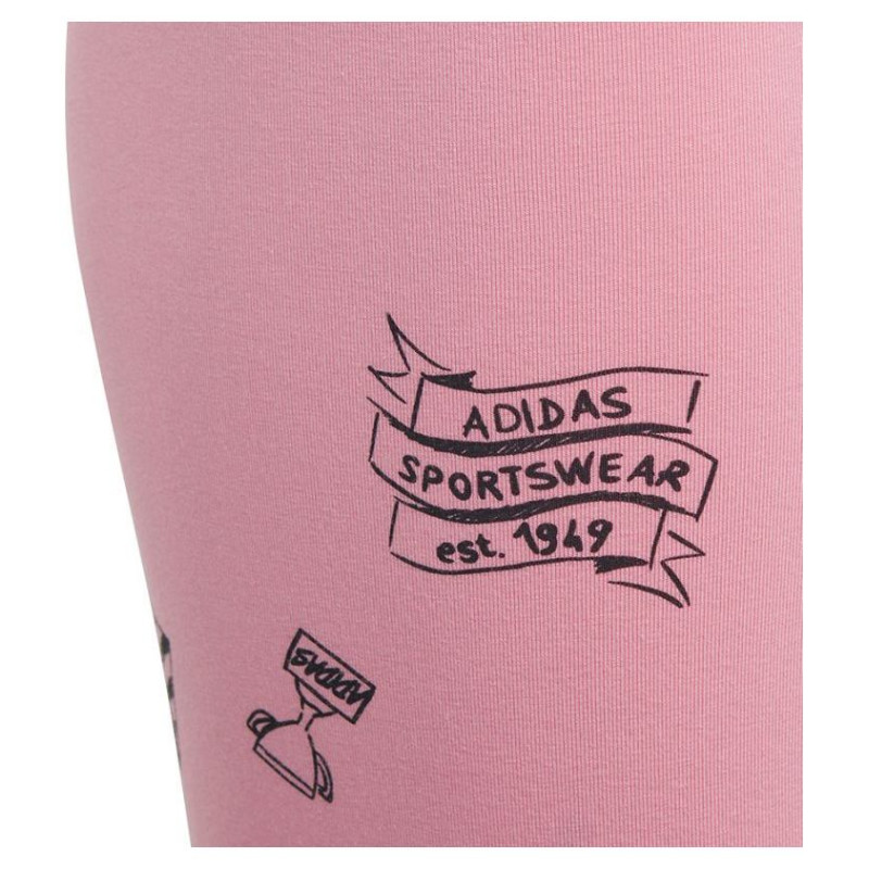 Adidas Leggings adidas JG Bluv Q3 Tight Jr IA1568 (140 cm)