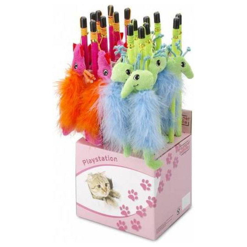 Europet Bernina Kaķu rotaļlieta "Marine Fun" 40cm/ Garnele un Jūraszirdziņ&scaron;