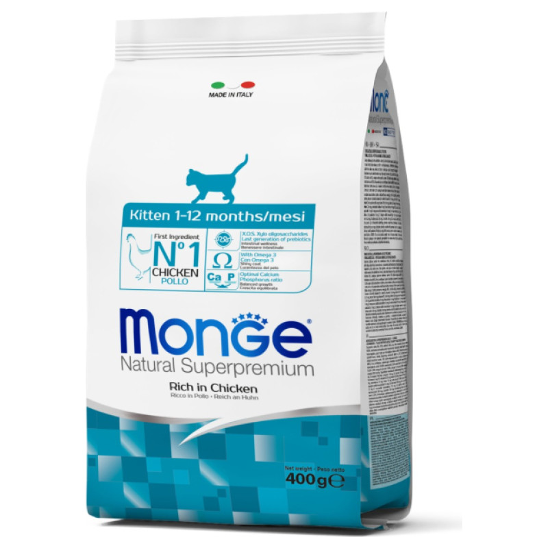 Monge Cat Kitten Rich in Chicken 0,4 kg