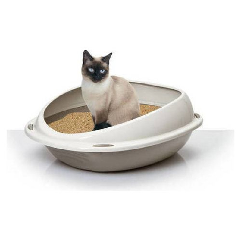 Georplast Atvērtā kaķu tualete ar apmali Shuttle Medium 45x36x15,5 cm, dažādas krāsas