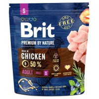 Brit PREMIUM By Nature Adult S 1 kg barība suņiem