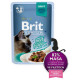 Brit Premium Cat Delicate Fillets in Gravy with Beef 85 g konservi kaķiem