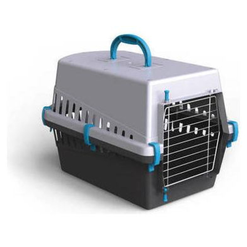 Georplast Transporta būris cm 50 x 33 x 32 h ar metāla durvīm