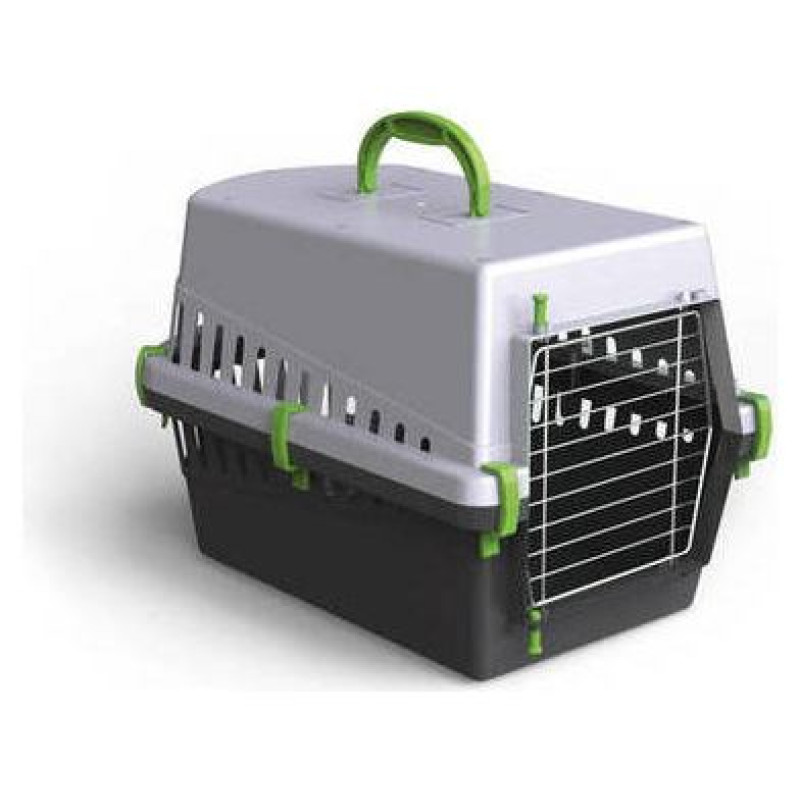 Georplast Transporta būris cm 50 x 33 x 32 h ar metāla durvīm