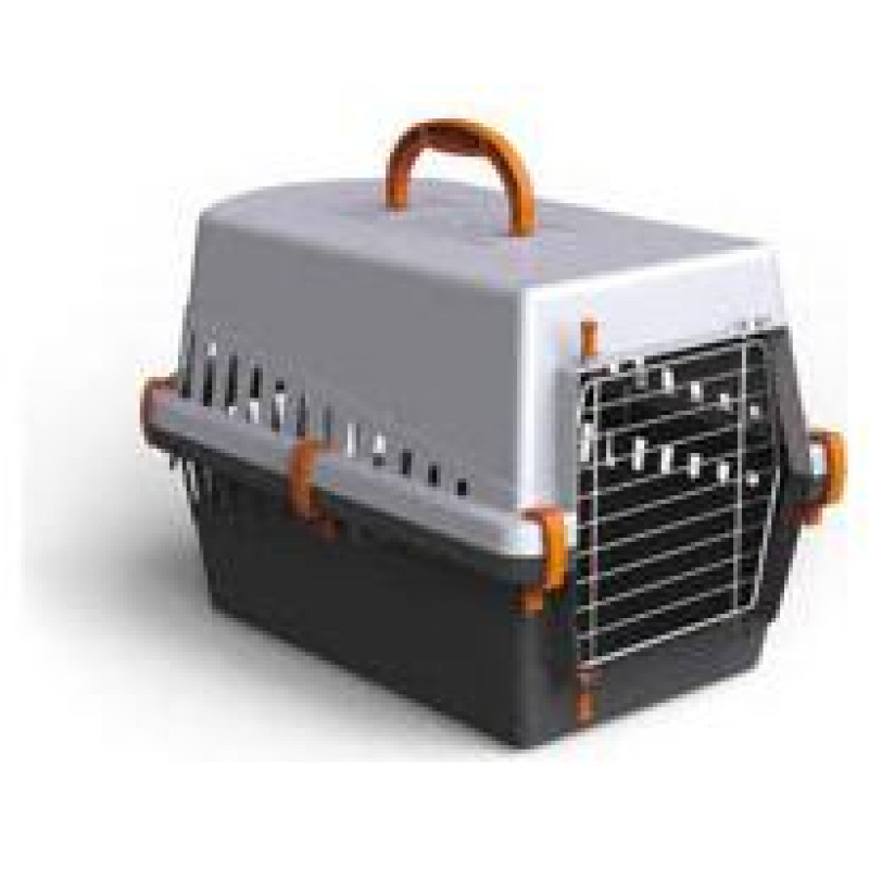 Georplast Transporta būris cm 50 x 33 x 32 h ar metāla durvīm