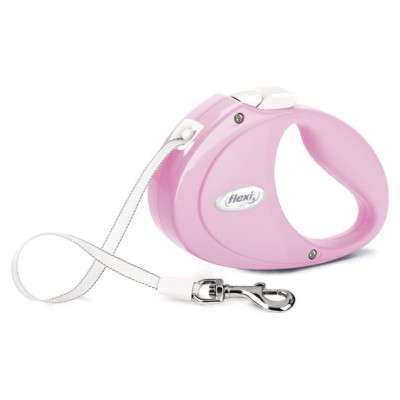 Flexi Puppy Taps 2 m rosa - pavada kucēniem