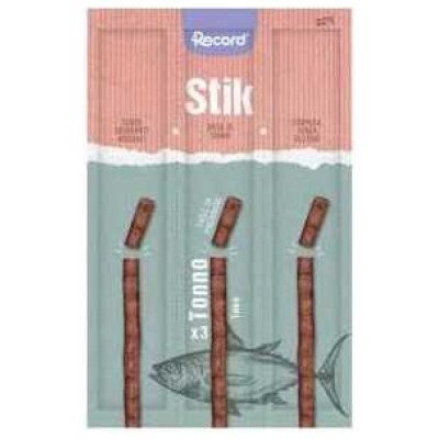 Record Papildbarība kaķiem Stik Tuna 3x6 g