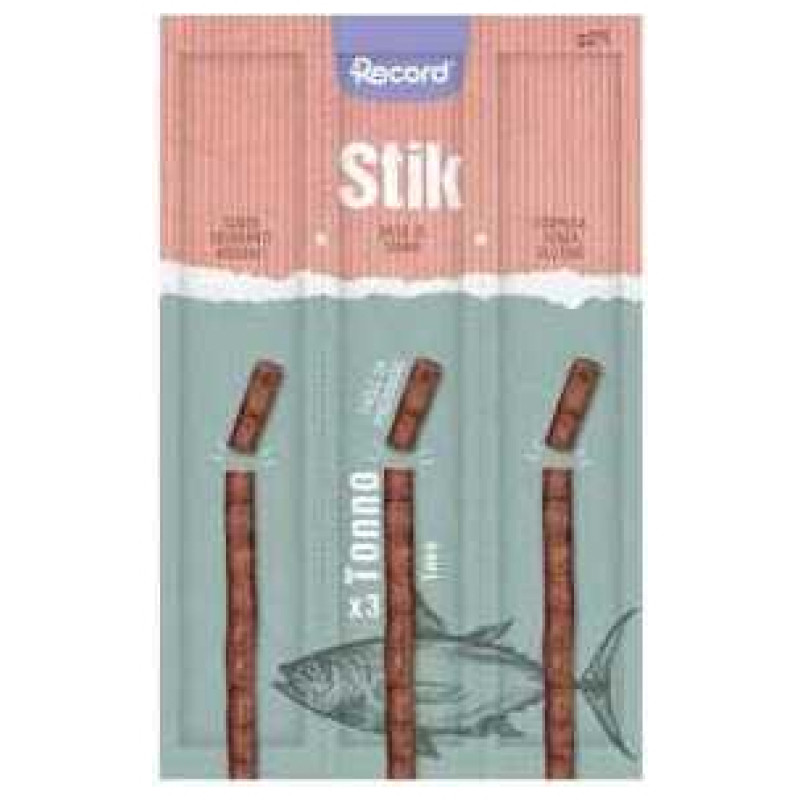 Record Papildbarība kaķiem Stik Tuna 3x6 g