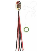 Record Interaktīva kaķa rotaļlieta Bracelet Woodpecker 60 cm
