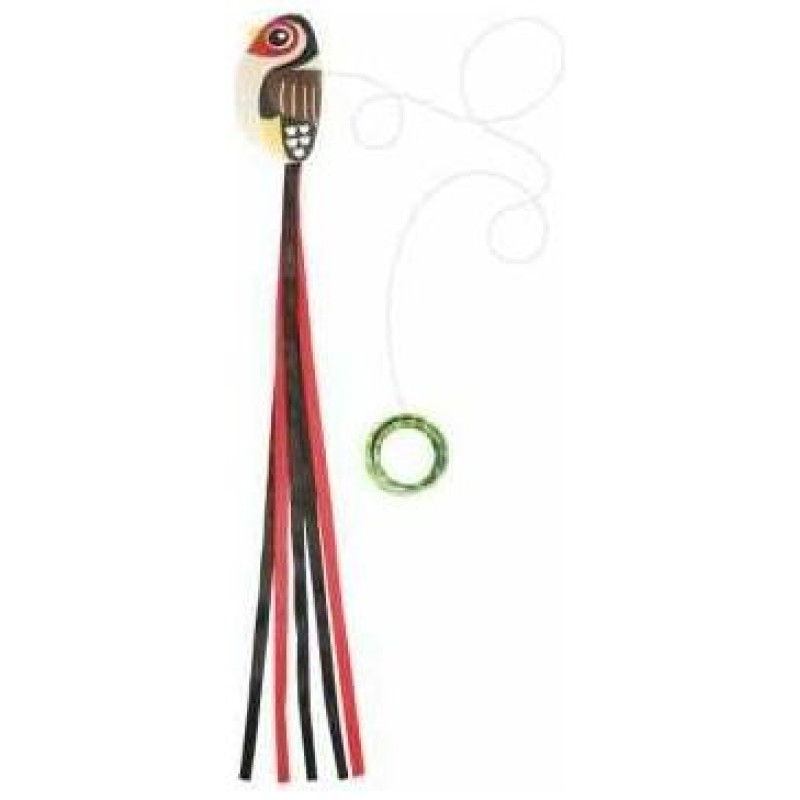 Record Interaktīva kaķa rotaļlieta Bracelet Woodpecker 60 cm