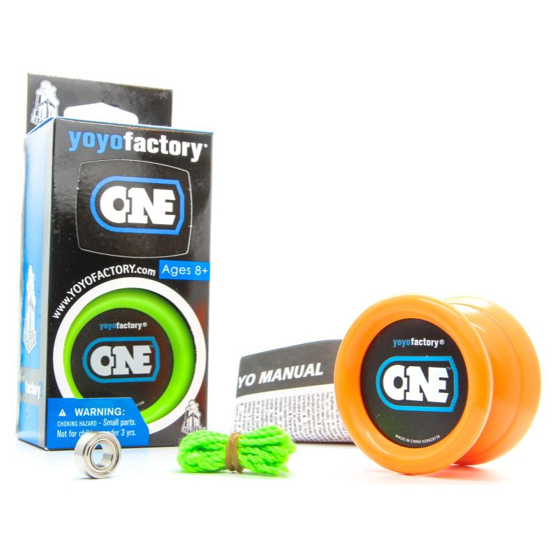 Yoyofactory YO-YO ONE rotaļlieta iesācējiem,  oranžs - YO 001