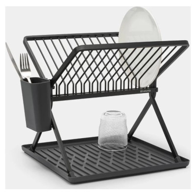 Brabantia saliekams trauku žāvētājs, dark grey - 139406