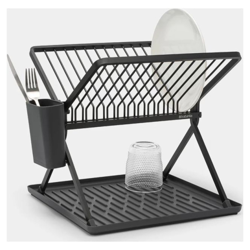 Brabantia saliekams trauku žāvētājs, dark grey - 139406