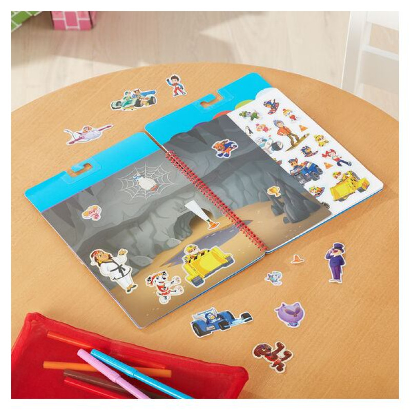 Melissa & Doug PAW PATROL Uzlīmju komplekts "Klasiskā misija"