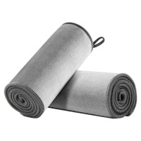 Baseus 2 x Microfiber Car Drying Towel Microfiber 40cm x 40cm Gray (CRXCMJ-0G)
