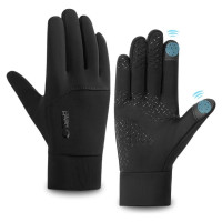 Tech-Protect WG01 Gloves with Touch Tips M - Black