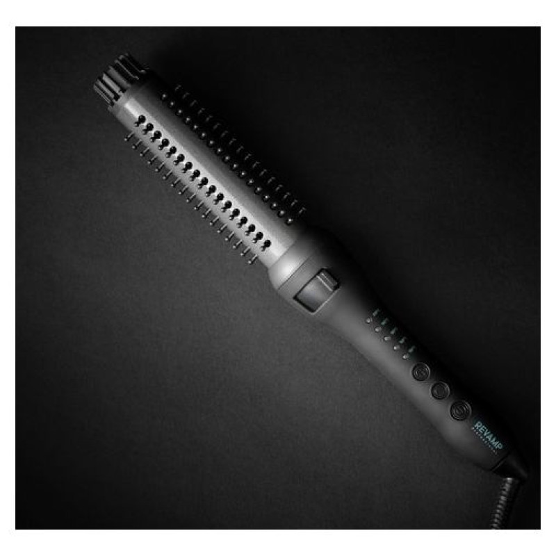 Revamp BR-1350X-EU Progloss Volume & Wave Ceramic Hot Brush Black