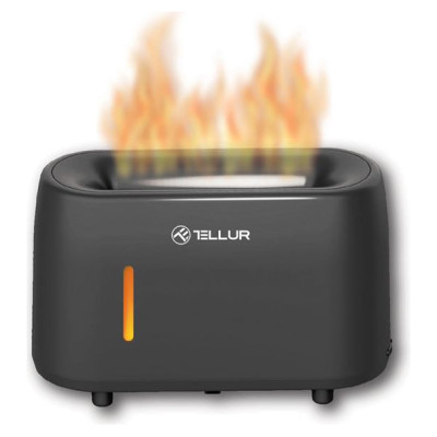 Tellur Flame aroma diffuser 240ml, 12 hours, remote control, grey