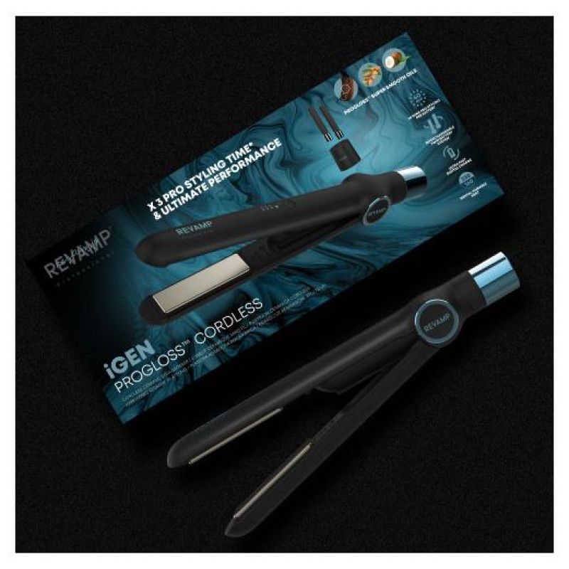Revamp ST-2750-EU2 iGEN Progloss Cordless Ceramic Straightener