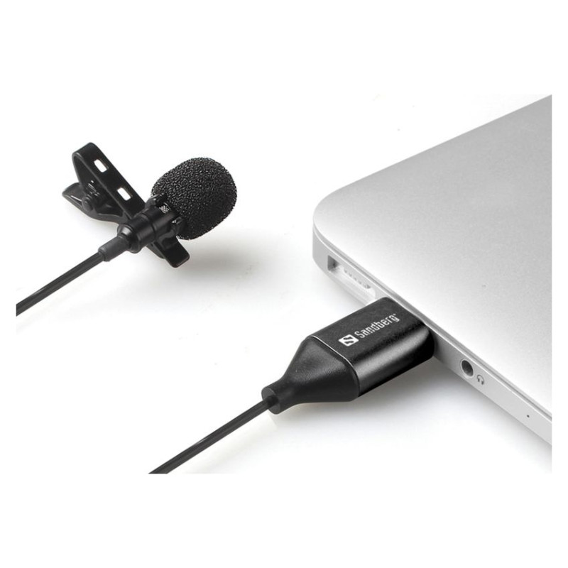Sandberg 126-40 Streamer USB Clip Microphone
